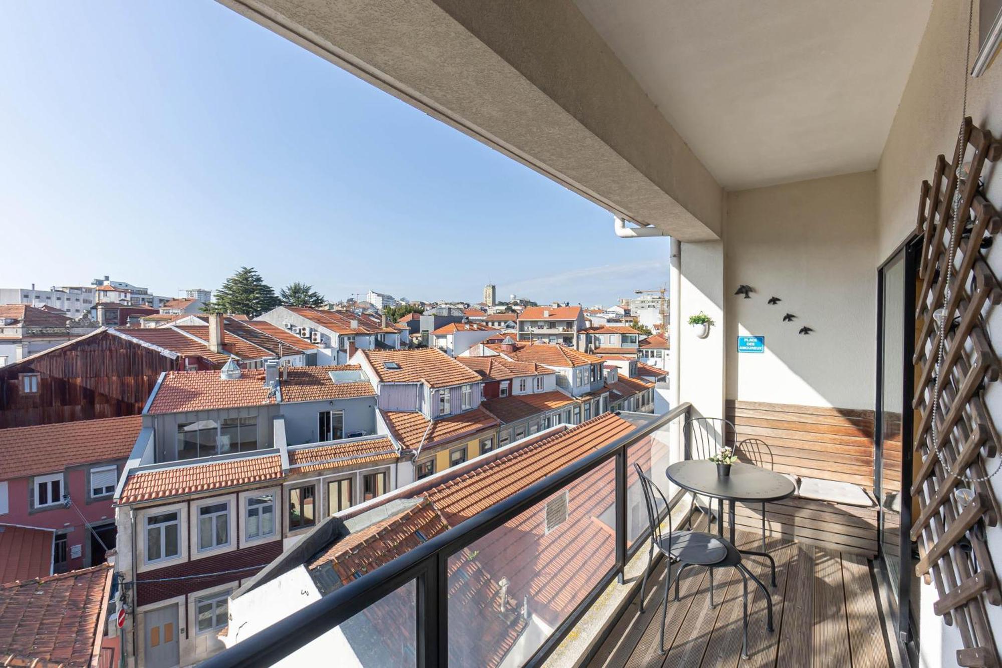 Top Floor Apartment With Sunny Balconies Porto Dış mekan fotoğraf